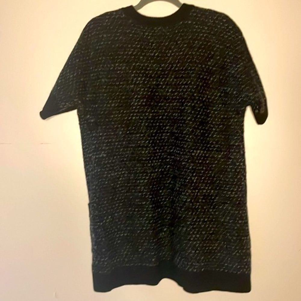 Pendleton- NWT 100% Wool Short Sleeve Open Front Long Line Cardigan Pockets- M - Picture 2 of 8